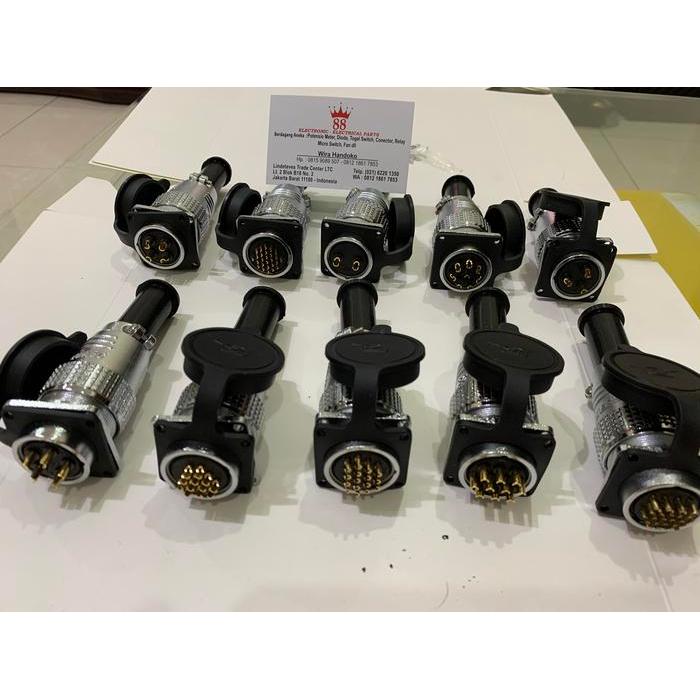 Jual Connector Konektor Conector Besi Cb 28Mm 3Pin (Kaki) | Shopee ...