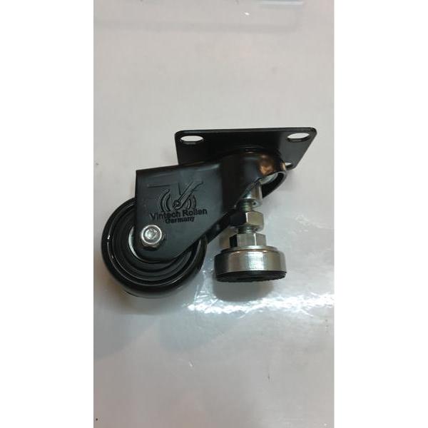 Jual Premium Roda Adjuster Nilon Hitam Vintech Germany 2 Inch | Shopee ...