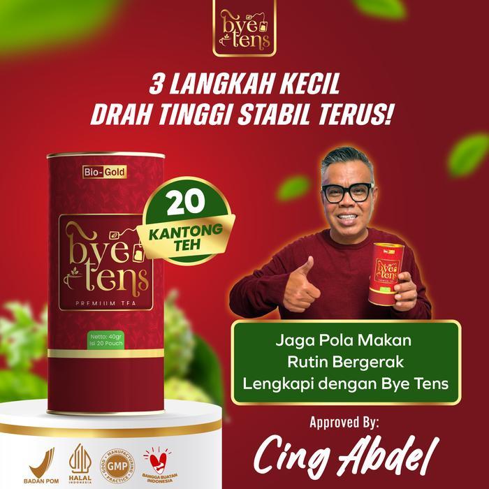 Bye Tens Premium Tea Teh Celup Instan Untuk Atasi Hipertensi Untuk Tekanan Darah Tinggi Kolestrol