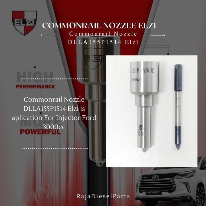 Jual Baru Common Rail Nozzle Dlla155P1514 Nozzle Injector Ford 3.0 Ford ...