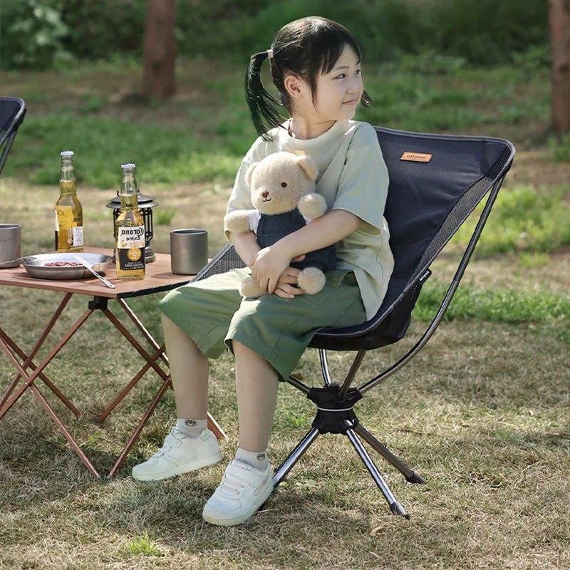 Jual Swivel Detachable Chairs Camp ing Folding Chair Outdoor Backp ...