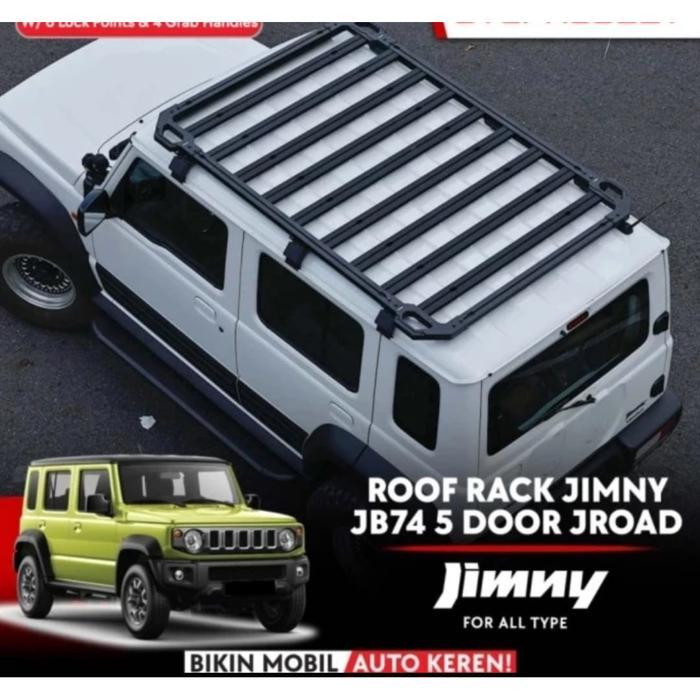 Jual SUZUKI JIMNY JB74 5 DOORS ROOFRACK/BASE RACK/FLAT RACK JROAD ...