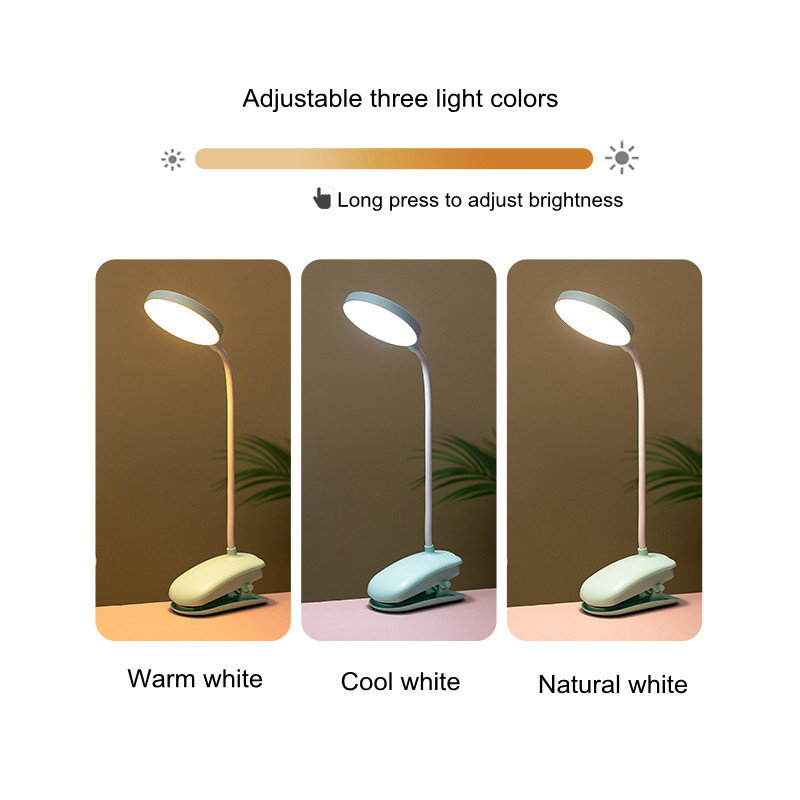 Jual USB Multifunction Led Clamp Desk Lamp Flexible Gooseneck Touch ...