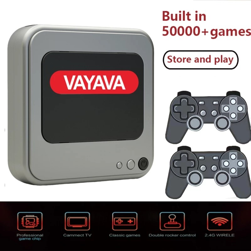 Jual Gamebox G7 Retro Video Game Consoles 4K HD TV Game Player Wireless ...