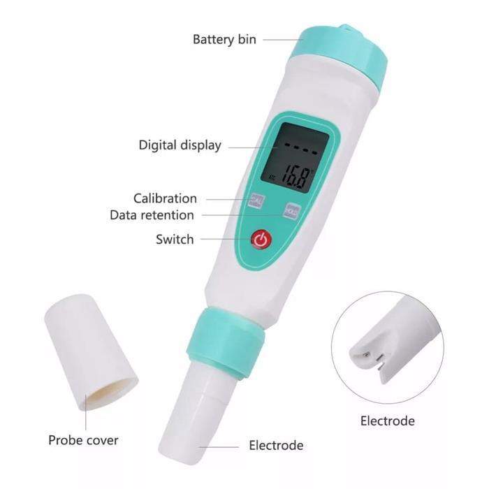 Jual DIGITAL SALINITY PPM METER FOR SALT WATER POOL FOOD SALT SALTY ...