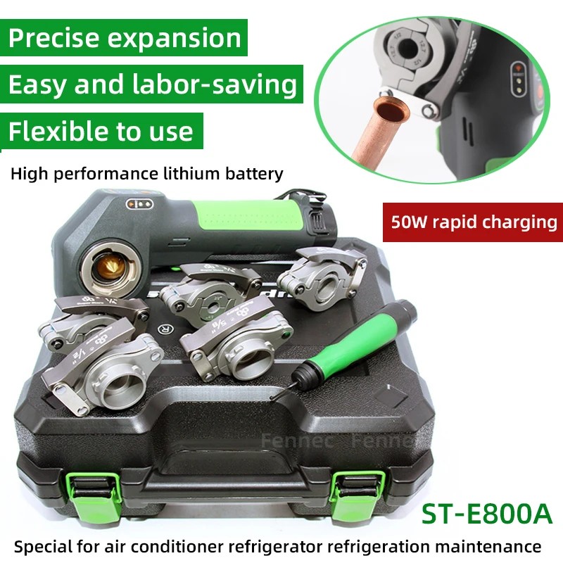Jual DSZH ST-E800A Copper Tube Expander Lithium Battery Pipe Expander ...