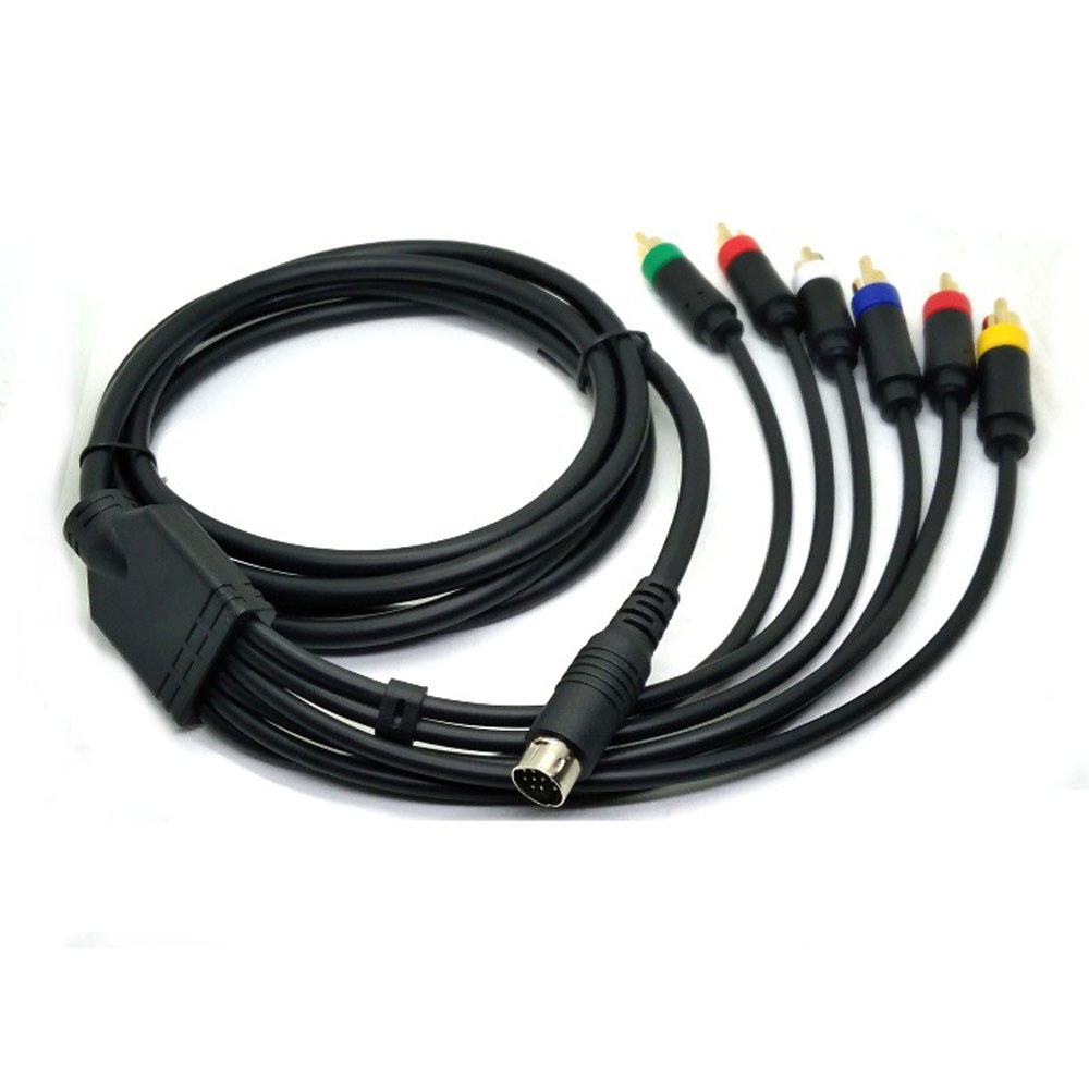 Jual RGBS/RGB Cable 128 bit Cord Replacement Color Monitor Component ...