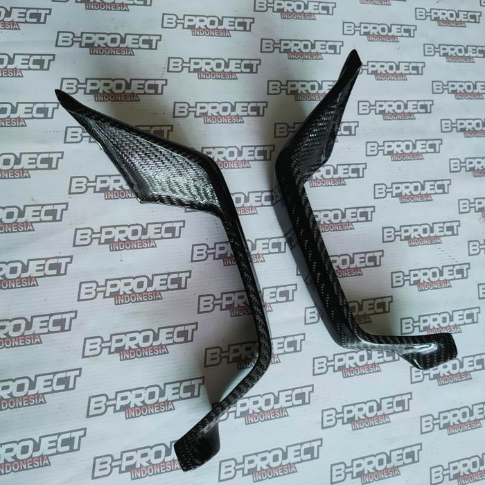 Jual winglet/wing side/spoiler.yamaha r6 real carbon kevlar | Shopee ...