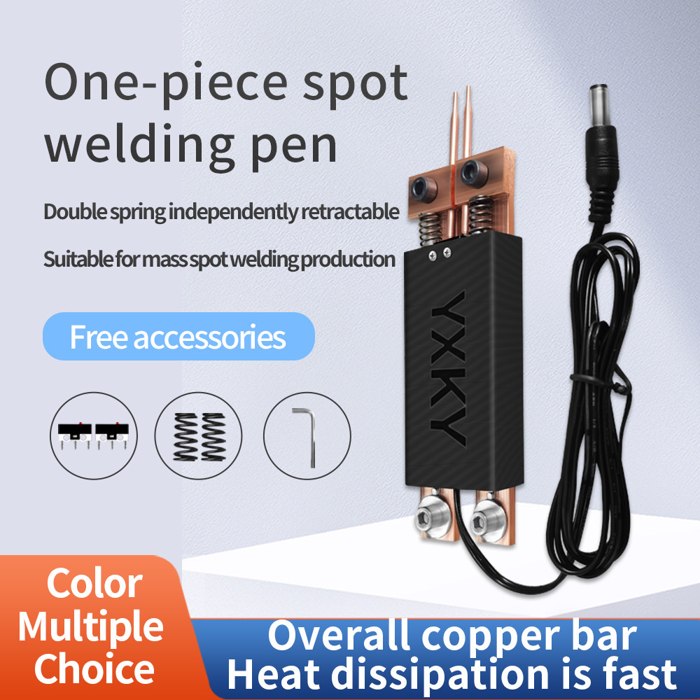 Jual DIY Spot Welder Automatic Trigger Pen 18650 Battery Integrated ...