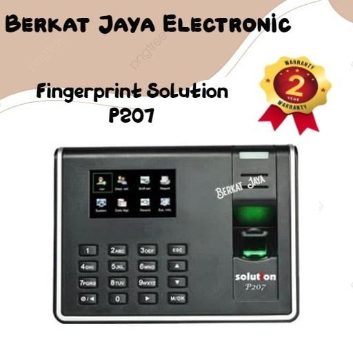 Jual Mesin Absen Solution P207 | Shopee Indonesia