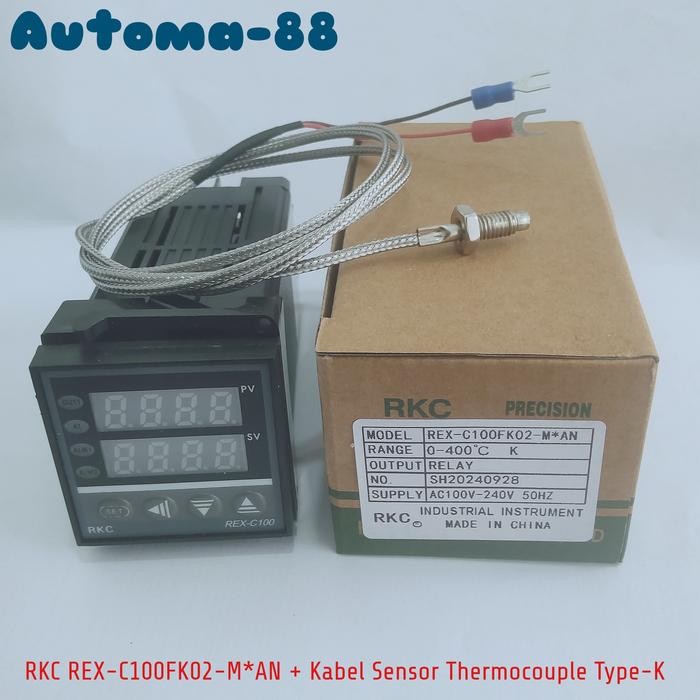 Jual PAKET RKC CKC REX-C100 RELAY DIGITAL TEMPERATURE CONTROL ...