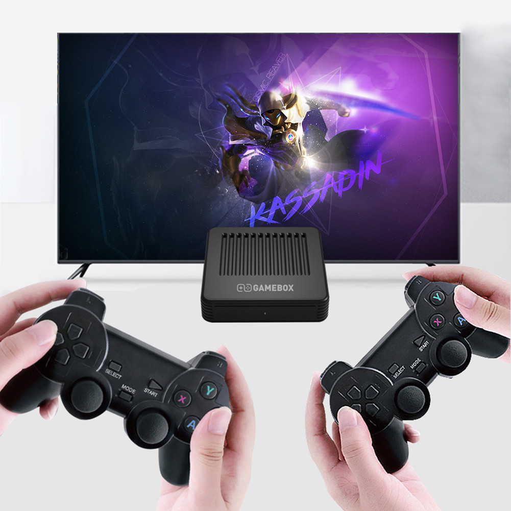 Jual Game Box Android 9.0 Video tvbox Console Double Wireless ...