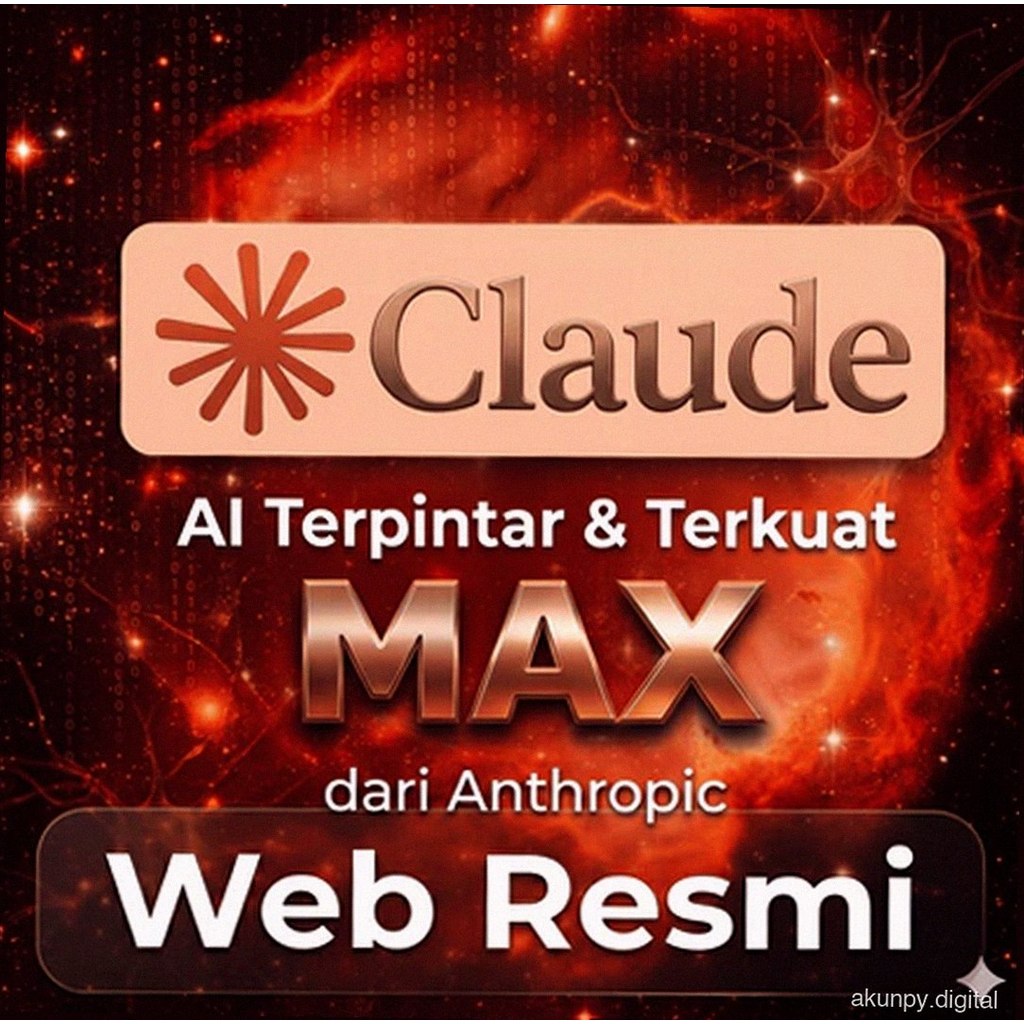 Claude Pro Max 1 Bulan Private Opus 4.8 Respon Cepat