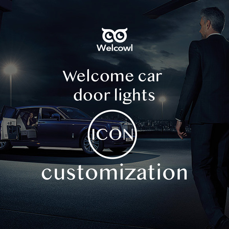 Jual Customized For Audi Welcome Car Door Light A3 A4 A5 A6 A7 Q5 Q7 A8 ...