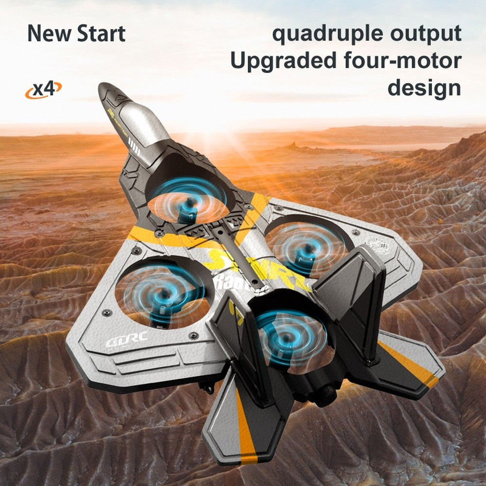 Jual V17 RC Remote Control Airplane RC Fighter Jet 360° Stunt Flipping ...