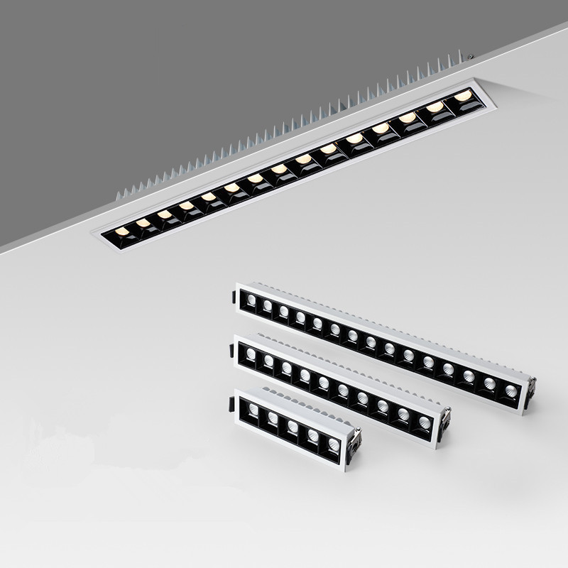 Jual Grille spot light LED strip light embedded linear bold no main ...