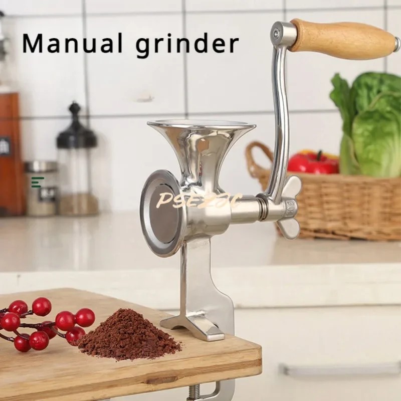 Jual Portable All Stainless Steel Hand Rotating Coffee And Sesame ...