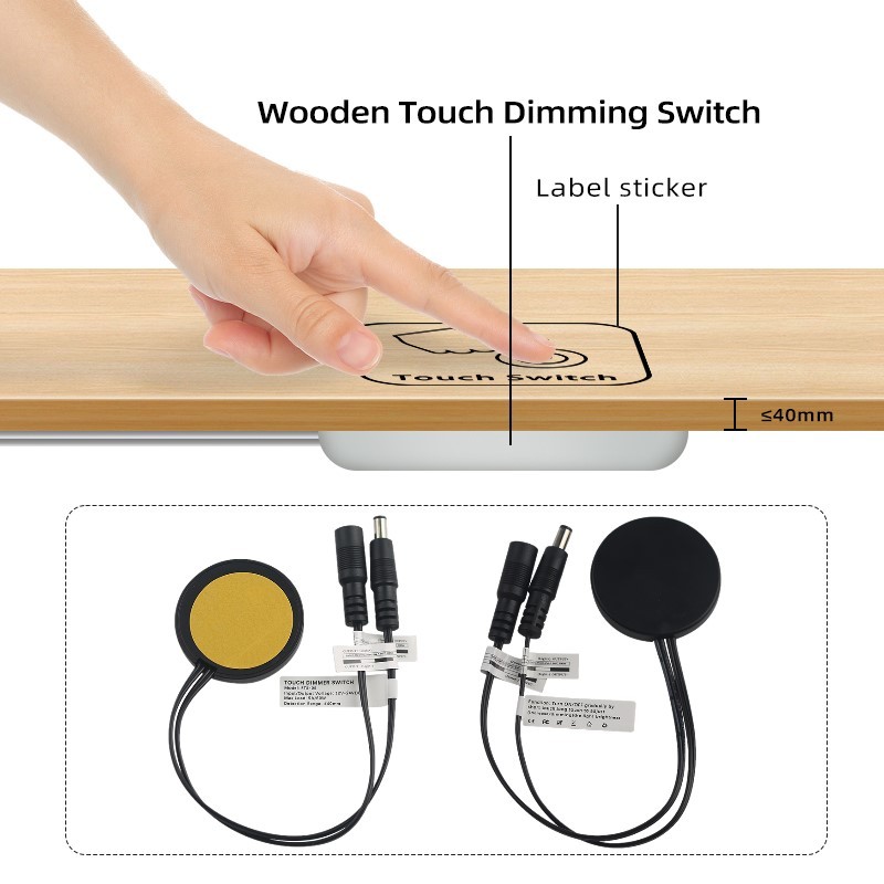 Jual Dc12V 24V Penetrable Smart Sensor 5A 60W Wood Board Touch Switch ...