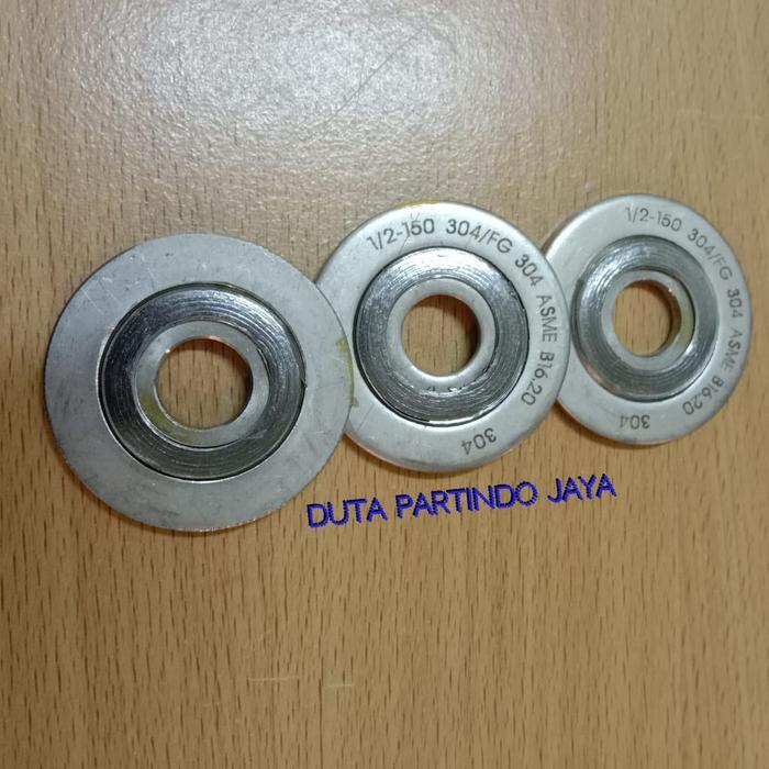 Jual Spiral Wound Gasket Swg Stainless Ss 304 Ansi 150 1 1/2 Inchi / Dn ...