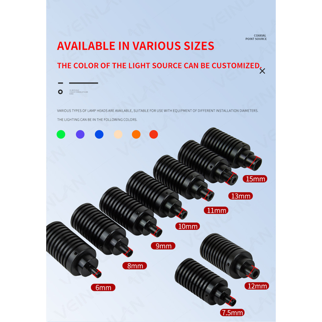 Jual Microscope point light source, coaxial light LED point light ...