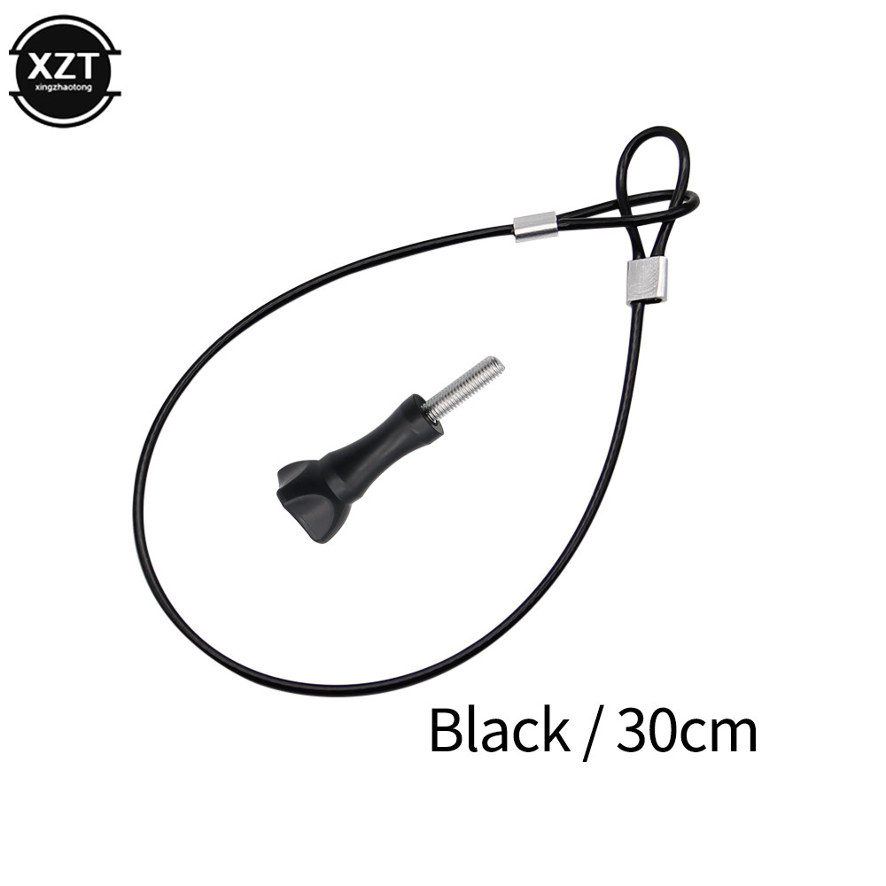 Jual Protable 60CM Sports Camera Anti-lost Wire Rope Safety Rope 304 ...