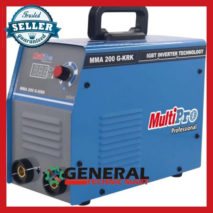 Jual MULTIPRO MMA 200 GKR HEAVY DUTY MESIN LAS IGBT INVERTER MMA200 ...