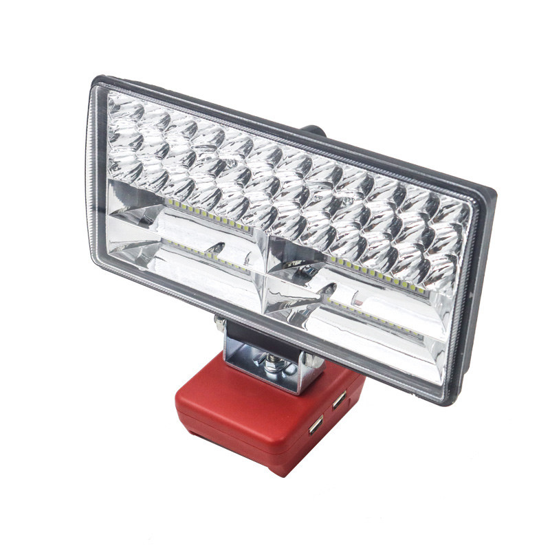 Jual 8 Inch Car LED Work Light Flashlights Electric Torch Spotlight USB ...