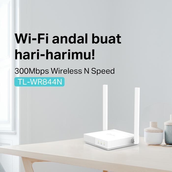Jual Nexplay- Tp-Linnk Tl-Wr844N 300 Mbps Wireless N Router Extender ...