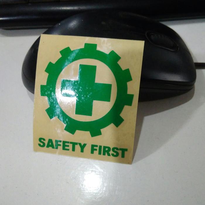 Jual ASLI STIKER CUTTING K3 SAFETY FIRST READY STOCK | Shopee Indonesia