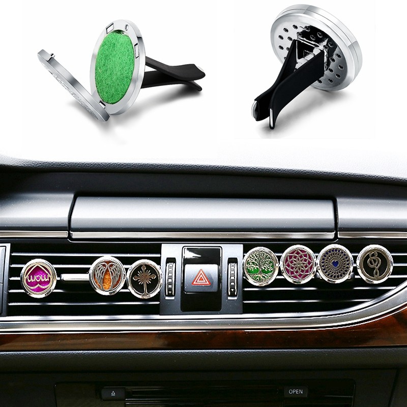 Jual Refillable Car Air Freshener Smell Perfume Diffuser Clip Auto Vent ...