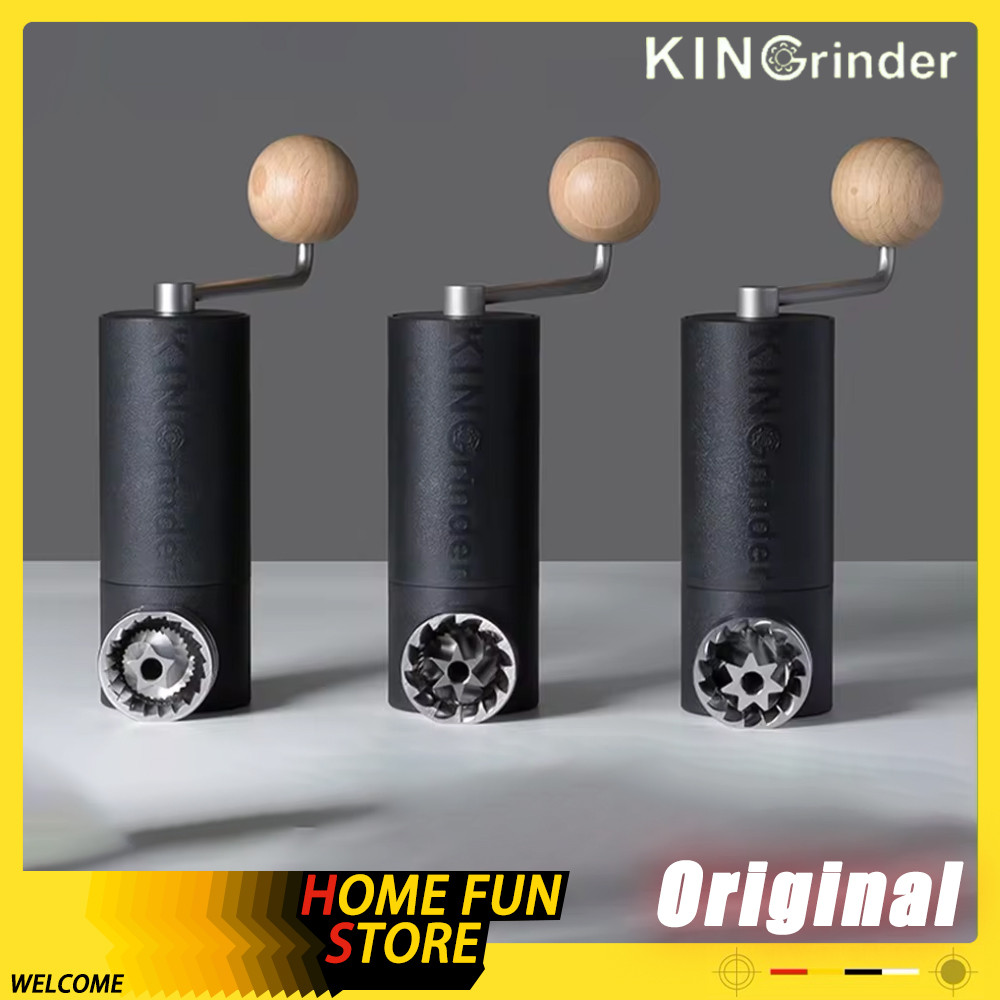 KINGrinder P1 Leichte Manuelle Hand-Kaffeemühle für