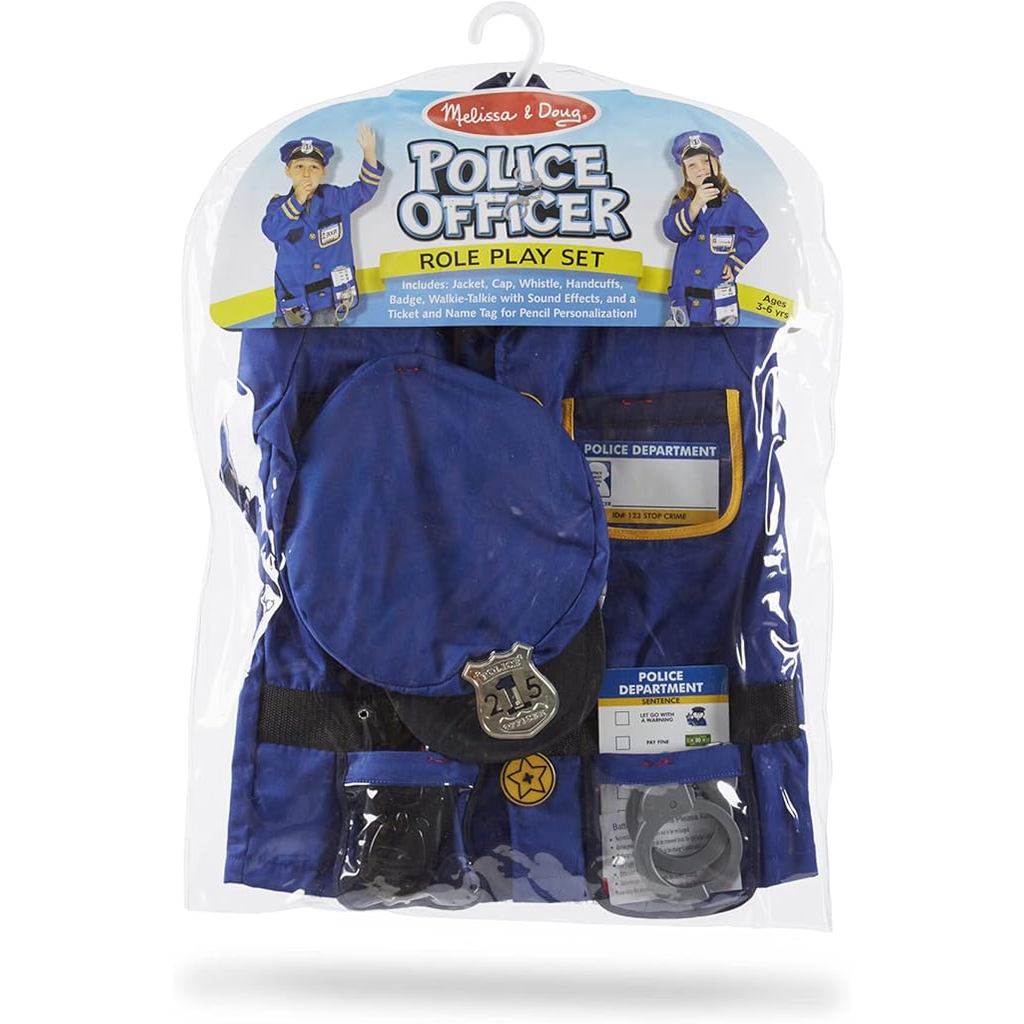 Jual Melissa & Doug P O L I C E O F F I C E R : Role Play Set Bundle With 1 Theme Compatible M D Scratch I.268205214
