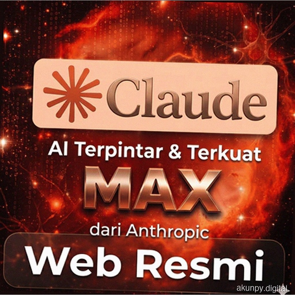 Claude AI Pro Full 1 Bulan Opus 4.8 Multi Device