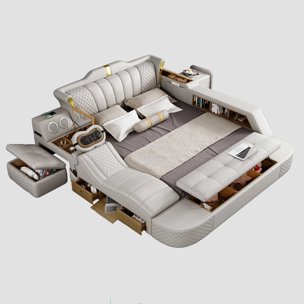Jual Tech Smart Bed 2 People with King Size Bed Frame Queen, Genuine ...