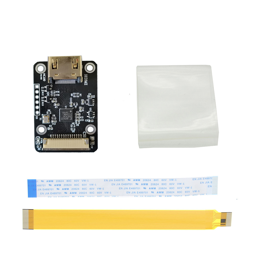 Geekworm Module Raspberry Pi HD vers CSI CSI-2 X630 avec Puce TC358743, Prend en Charge jusqu'à 1080p/50Fps pour Raspberry Pi 4/3B /3B/3A /Pi Zero ( W)/Pi Zero 2 W