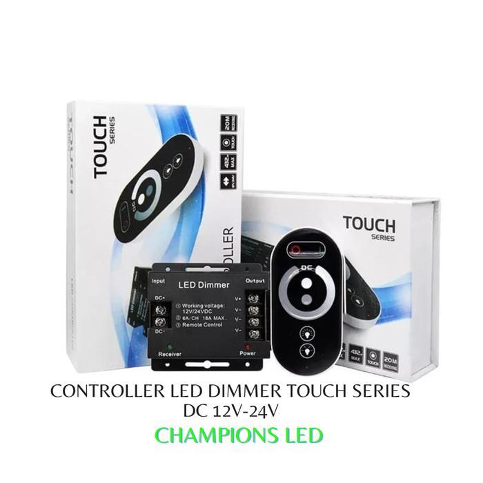 Jual Controller Led Dimmer Touch Series Single Color Dc 12V-24V ...