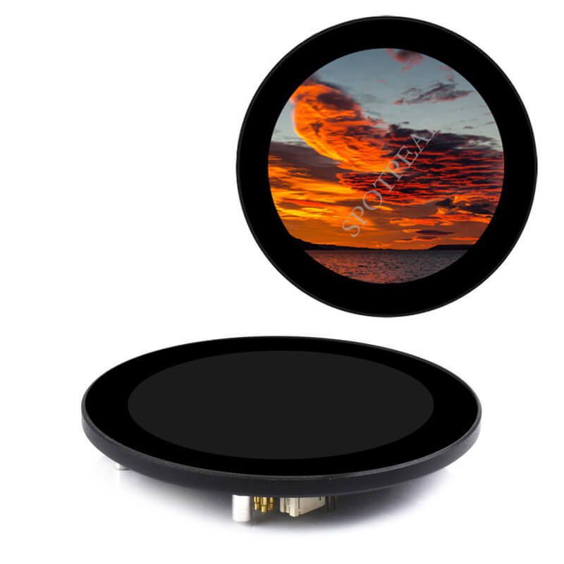 Jual RASPBERRY PI 3.4 INCH DSI ROUND LCD (C) DISPLAY MIPI 800X800 ...