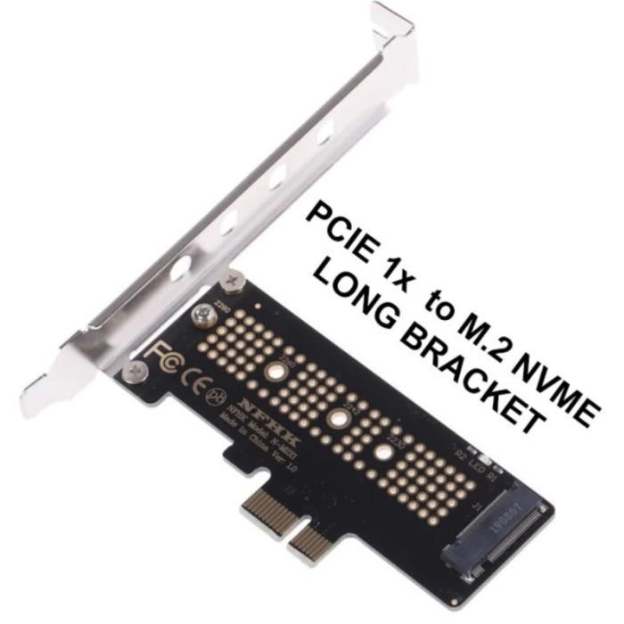 Jual ns2x- Pcie X1 To M.2 Nvme Adapter Ssd M2 Adapter Adaptor Converter ...