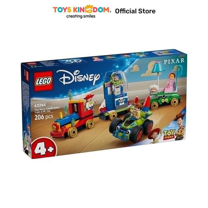 Jual LEGO DISNEY PIXAR TOY STORY CELEBRATION TRAIN & RC CAR SET 206 PCS ...