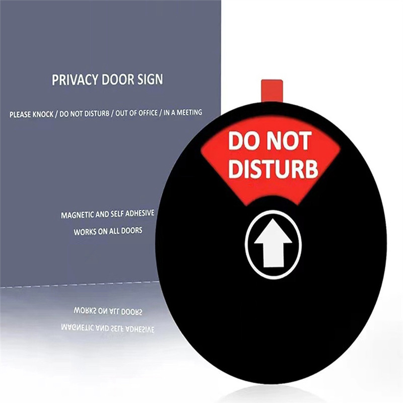 Jual C-CONVENIENT-4PCS ACRYLIC PRIVACY SIGN,DO NOT DISTURB/PLEASE KNOCK ...