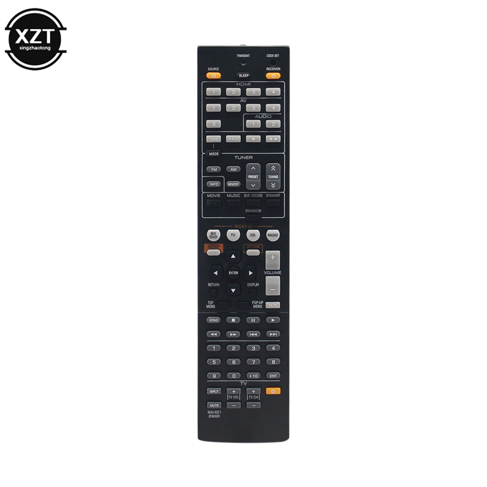 Jual Rav491 Zf30320 Replacement Remote Control For Yamaha Htr-3064 Htr ...