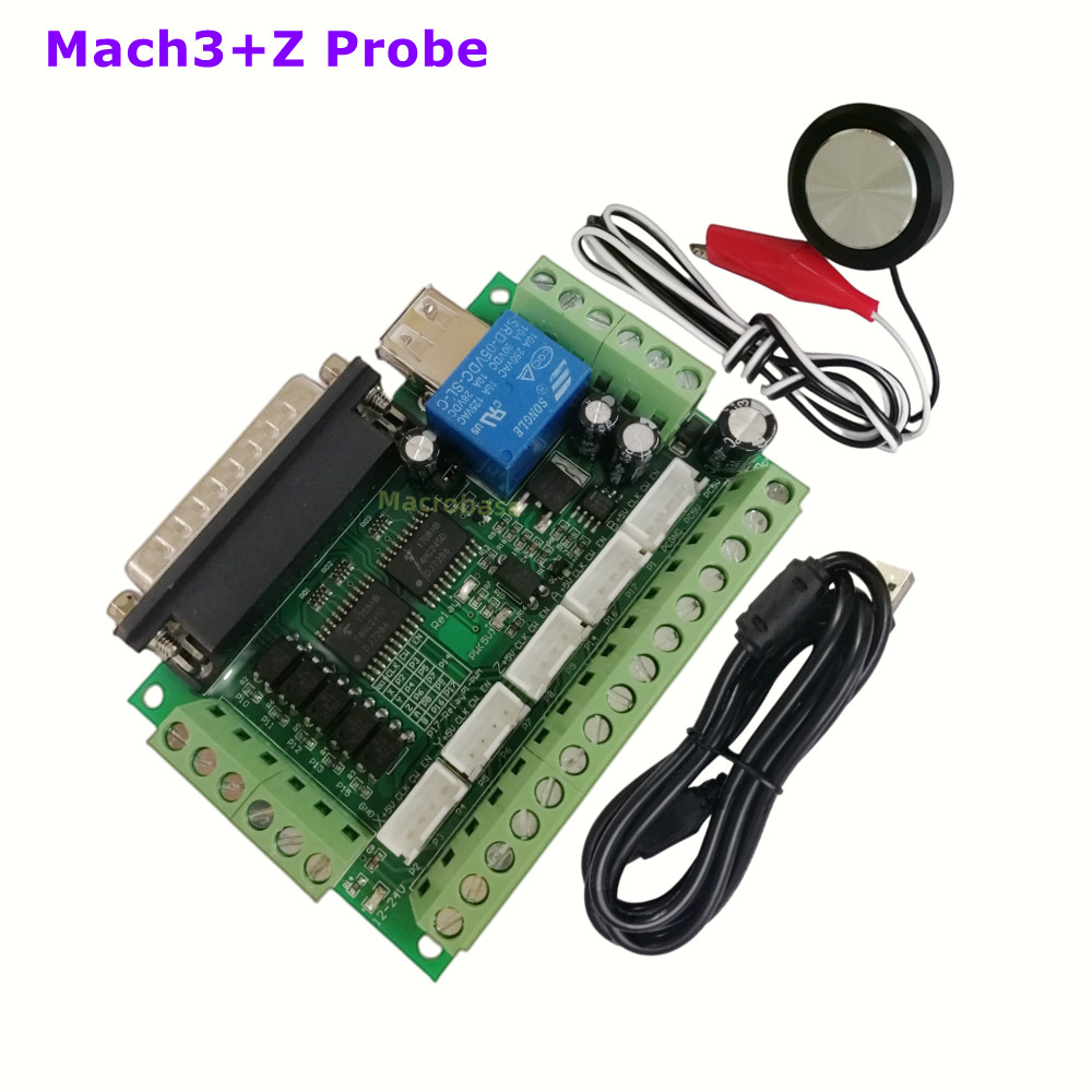 Jual mach3 USB controller breakout board 5 axis CNC Router mach 3 ...