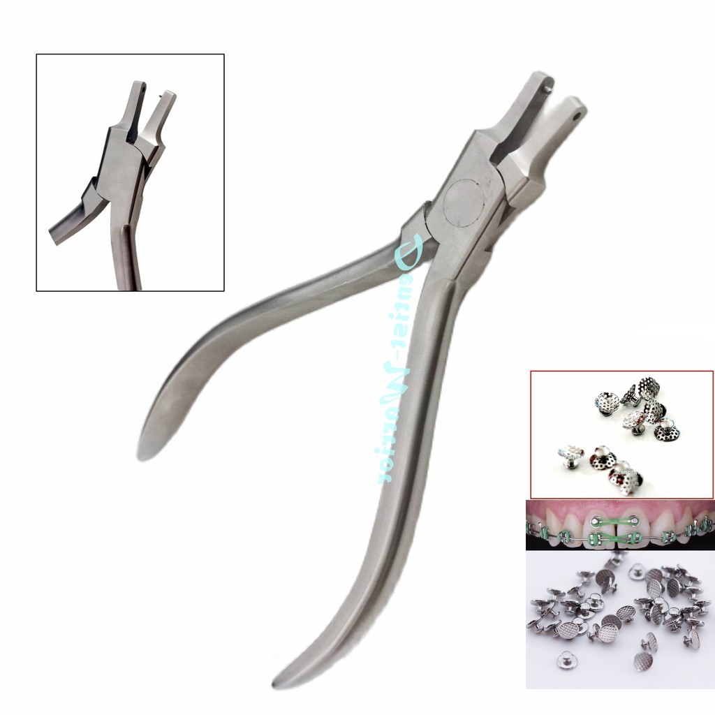 Jual Dental Aligner Retainer Pliers Clear Brace Forceps Mini Dot Dimple ...