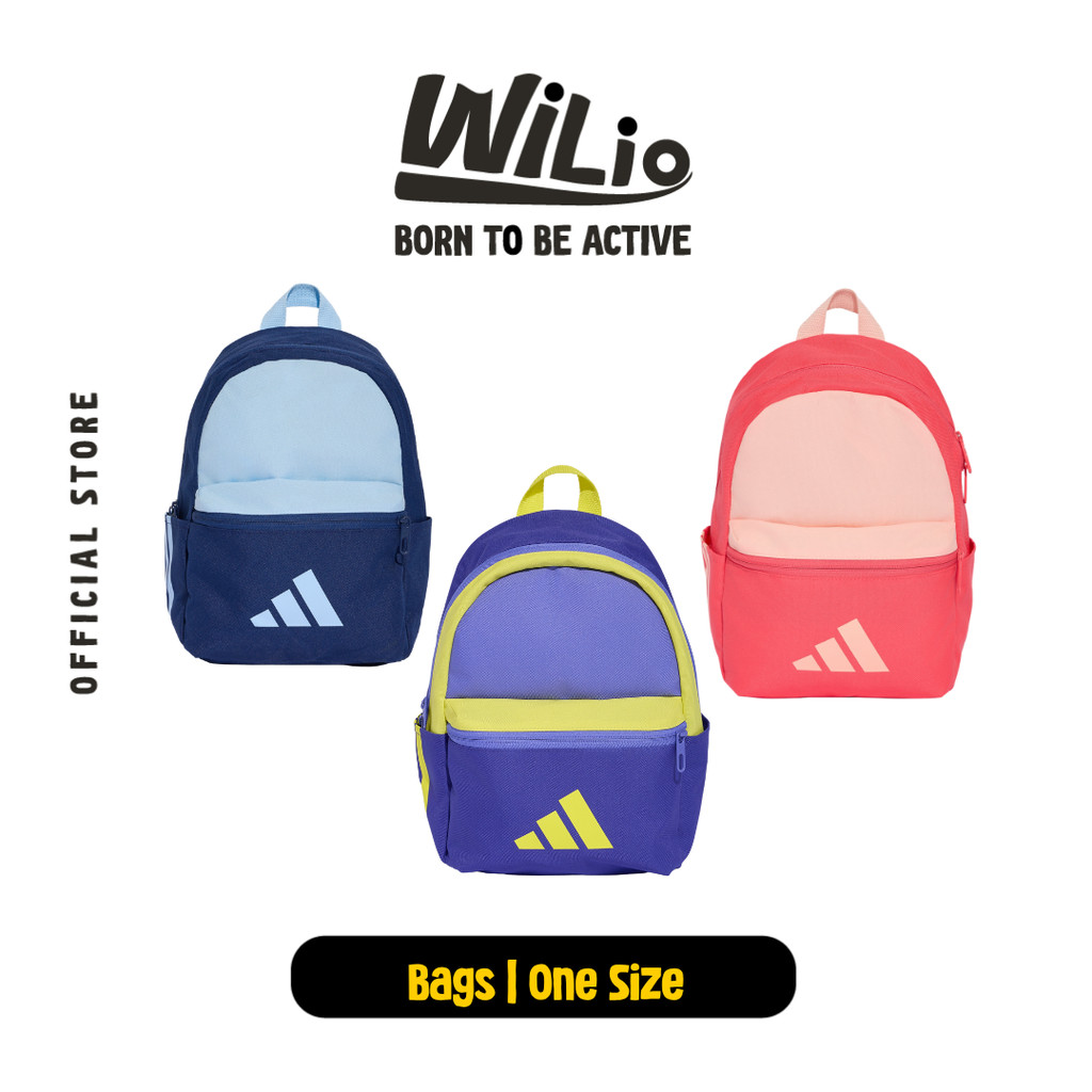 ADIDAS Kids Logo Backpack 3Bar KR1684 - Tas Ransel Sekolah…