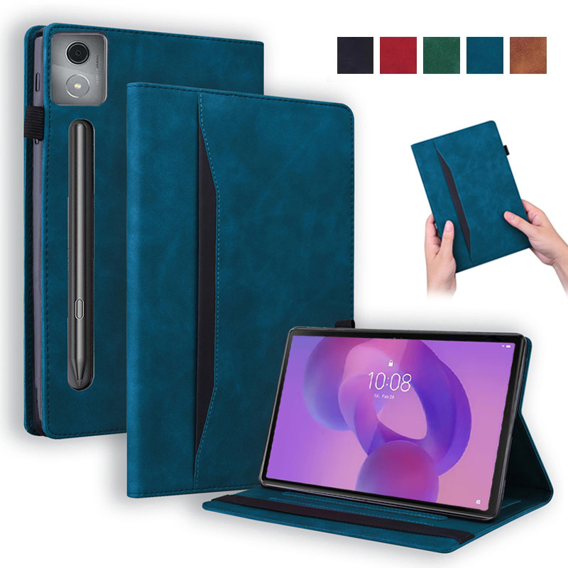Jual For Idea Tab Pro Case 12.7 Inch Luxury Wallet Stand Tablet Funda ...