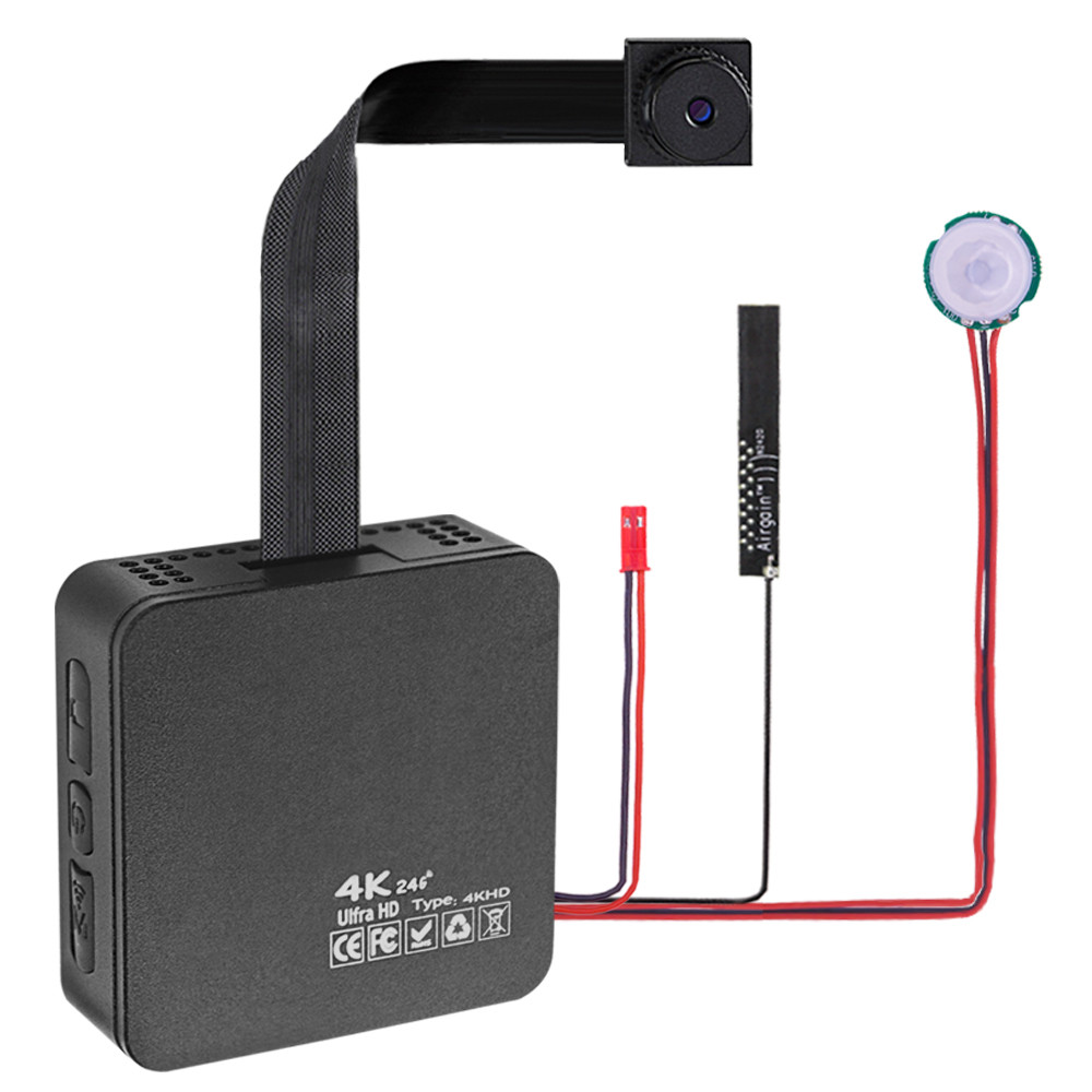 Jual Small Tiny 4K PIR Body Sensor Camera Module Video Recorder Motion ...
