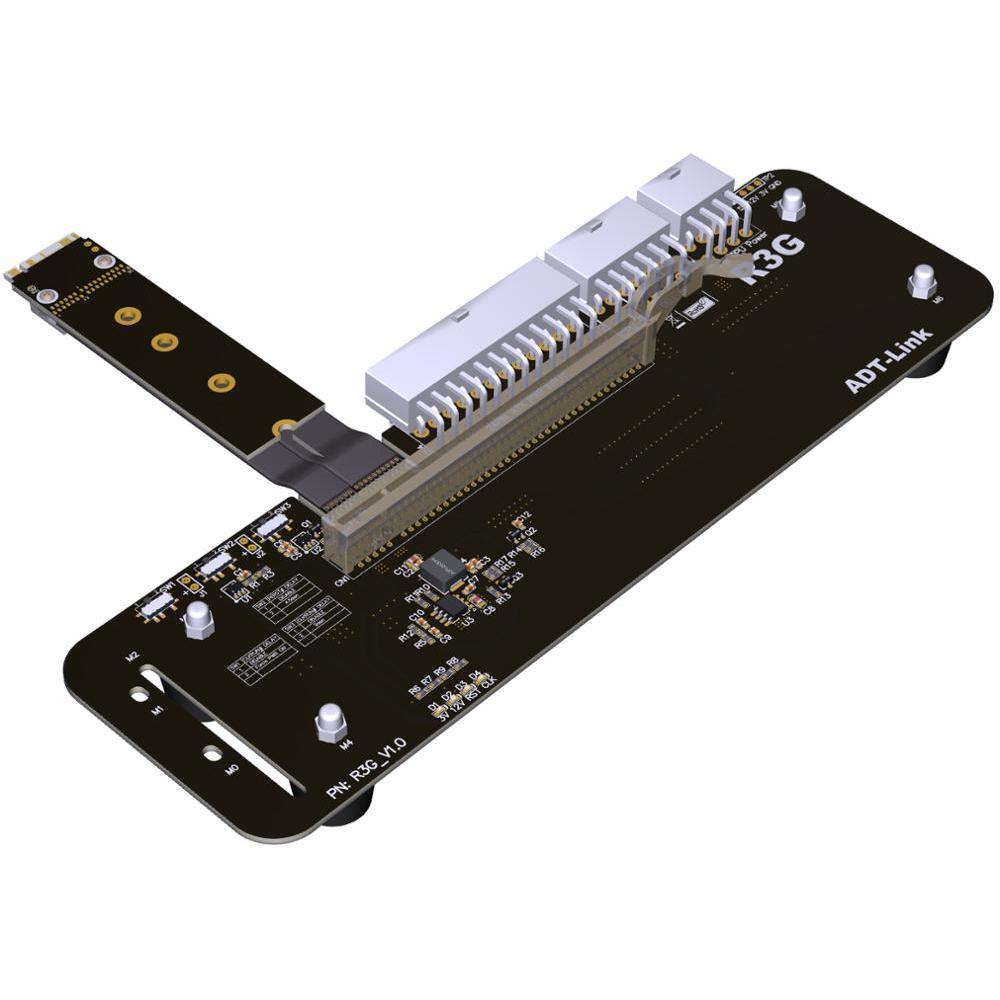Jual R3G EXTERNAL GRAPHICS CARD STAND BRACKET FOR M.2 NVME TO X16 PCIE ...