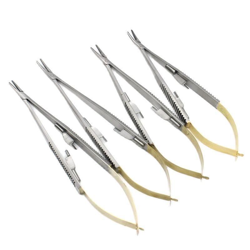 Jual Dental Mathieu Needle Holder Standard 14cm Forceps Plier Surgical ...