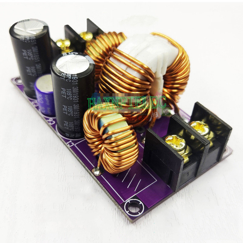Jual 20A DC LC Power Filter EMI Electromagnetic Interference Filter EMC ...