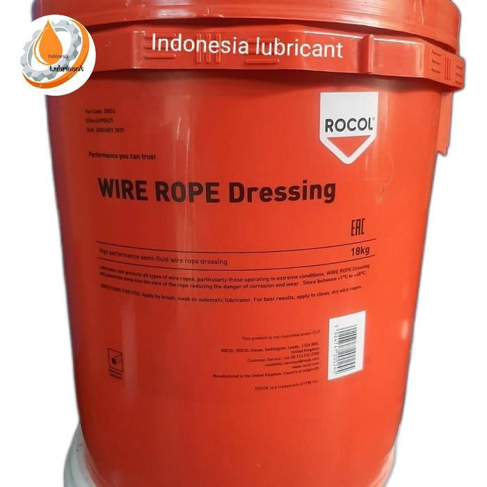 Jual Rocol Wire Rope Dresing 20024 Semi Fluid Grease Original 18Kg ...